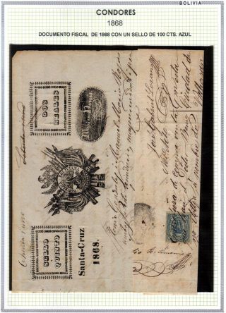 BOLIVIEN - XIX. JAHRHUNDERT – Blatt 32