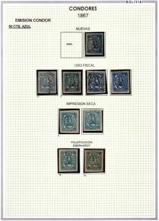 BOLIVIEN - XIX. JAHRHUNDERT – Blatt 37