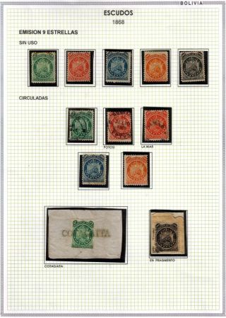 BOLIVIEN - XIX. JAHRHUNDERT – Blatt 43