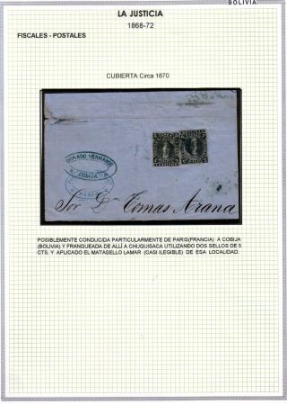 BOLIVIEN - XIX. JAHRHUNDERT – Blatt 46