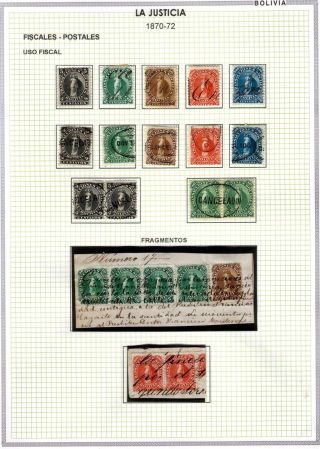 BOLIVIEN - XIX. JAHRHUNDERT – Blatt 47