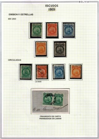 BOLIVIEN - XIX. JAHRHUNDERT – Blatt 49