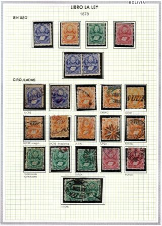 BOLIVIEN - XIX. JAHRHUNDERT – Blatt 52