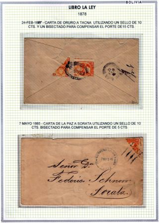 BOLIVIEN - XIX. JAHRHUNDERT – Blatt 53