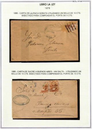 BOLIVIEN - XIX. JAHRHUNDERT – Blatt 54