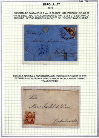 BOLIVIEN - XIX. JAHRHUNDERT – Blatt 55