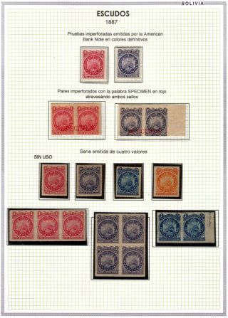 BOLIVIEN - XIX. JAHRHUNDERT – Blatt 56