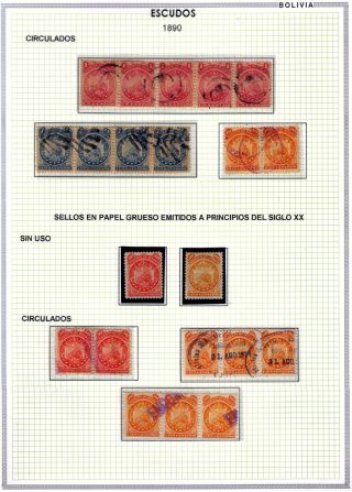 BOLIVIEN - XIX. JAHRHUNDERT – Blatt 62