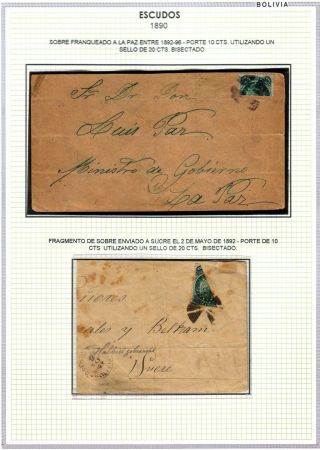 BOLIVIEN - XIX. JAHRHUNDERT – Blatt 66