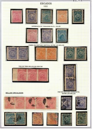 BOLIVIEN - XIX. JAHRHUNDERT – Blatt 69