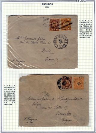 BOLIVIEN - XIX. JAHRHUNDERT – Blatt 76