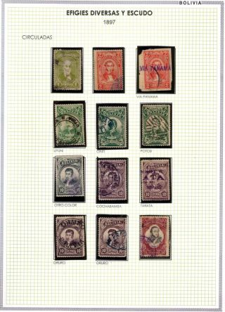 BOLIVIEN - XIX. JAHRHUNDERT – Blatt 84