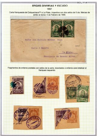 BOLIVIEN - XIX. JAHRHUNDERT – Blatt 85