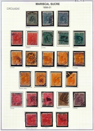 BOLIVIEN - XIX. JAHRHUNDERT – Blatt 95
