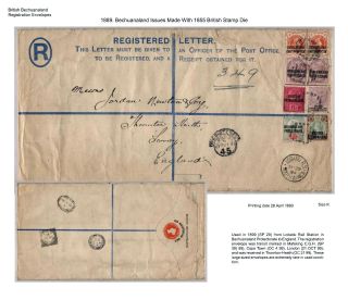 BETSCHUANALAND - EINSCHREIBENUMSCHÄGE – Blatt 37
