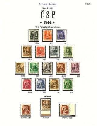 KARPATENUKRAINE 1944-1945 – Blatt 4