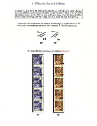 CARPATHO - UKRAINE 1944-1945 – sheet 31
