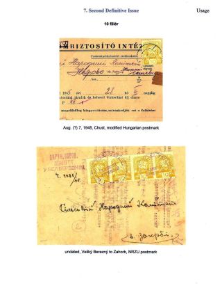 CARPATHO - UKRAINE 1944-1945 – sheet 101