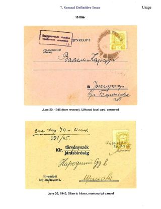 CARPATHO - UKRAINE 1944-1945 – sheet 102
