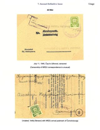 CARPATHO - UKRAINE 1944-1945 – sheet 104