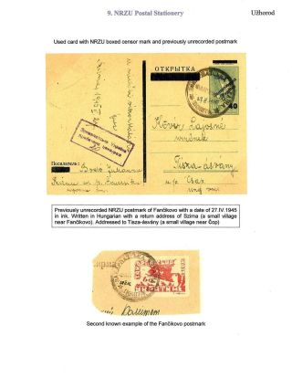 CARPATHO - UKRAINE 1944-1945 – sheet 114