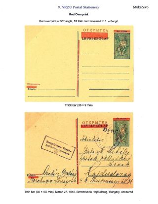 CARPATHO - UKRAINE 1944-1945 – sheet 119