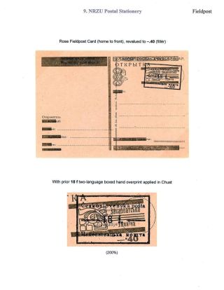 CARPATHO - UKRAINE 1944-1945 – sheet 123