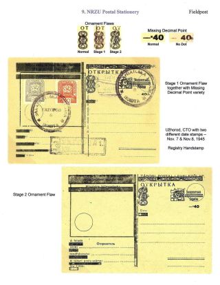CARPATHO - UKRAINE 1944-1945 – sheet 125