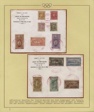OLYMPIC GAMES 1896-1930 – sheet 7