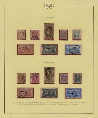 OLYMPIC GAMES 1896-1930 – sheet 12