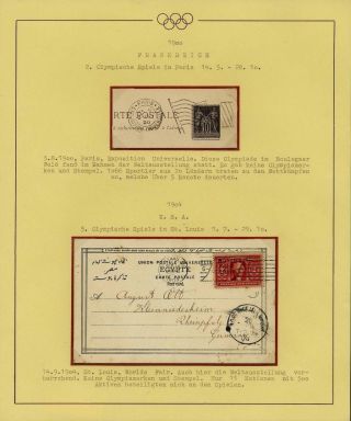 OLYMPIC GAMES 1896-1930 – sheet 22