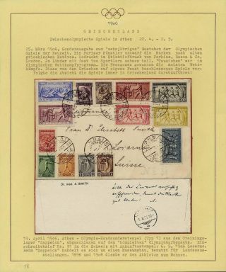 OLYMPIC GAMES 1896-1930 – sheet 23