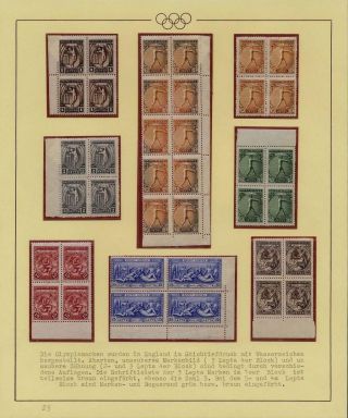 OLYMPIC GAMES 1896-1930 – sheet 36