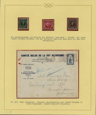 OLYMPIC GAMES 1896-1930 – sheet 52