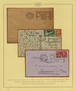 OLYMPIC GAMES 1896-1930 – sheet 69