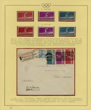 OLYMPIC GAMES 1896-1930 – sheet 88