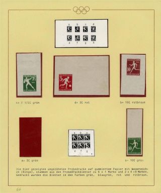OLYMPIC GAMES 1896-1930 – sheet 96