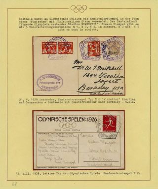 OLYMPIC GAMES 1896-1930 – sheet 97