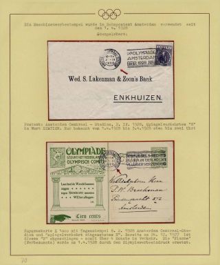 OLYMPIC GAMES 1896-1930 – sheet 103