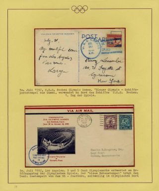 OLYMPIC GAMES 1896-1930 – sheet 120