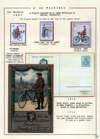 CYCLING AS A SPORT – sheet 11