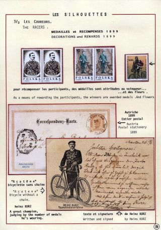 CYCLING AS A SPORT – sheet 25
