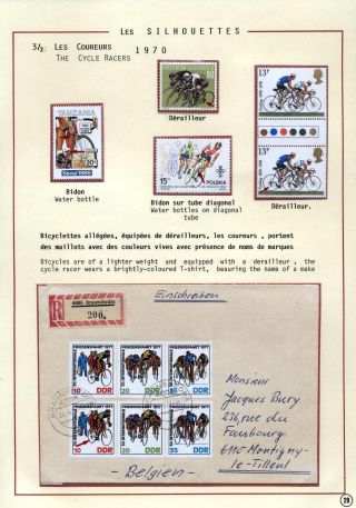 CYCLING AS A SPORT – sheet 29