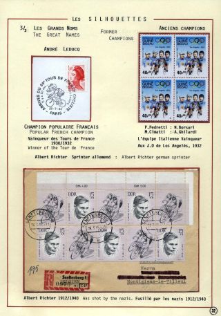CYCLING AS A SPORT – sheet 32