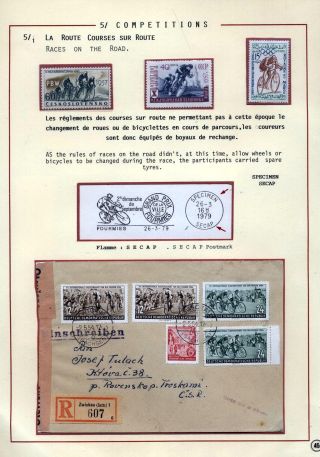 CYCLING AS A SPORT – sheet 45