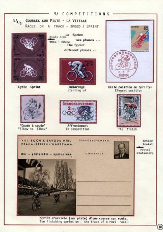 CYCLING AS A SPORT – sheet 58