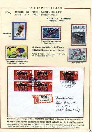 CYCLING AS A SPORT – sheet 60