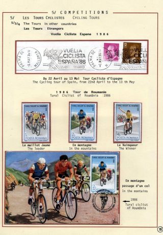 CYCLING AS A SPORT – sheet 70