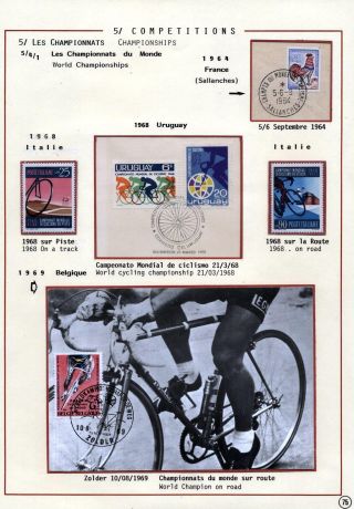 CYCLING AS A SPORT – sheet 75