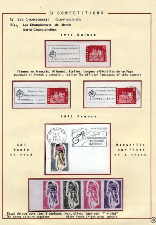 CYCLING AS A SPORT – sheet 76